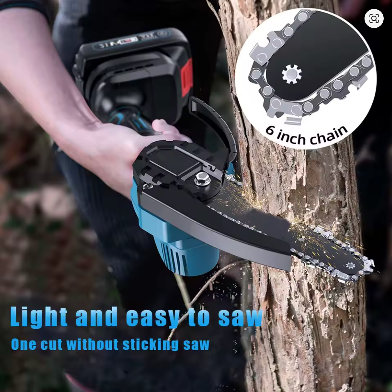 Electric Portable Chainsaw