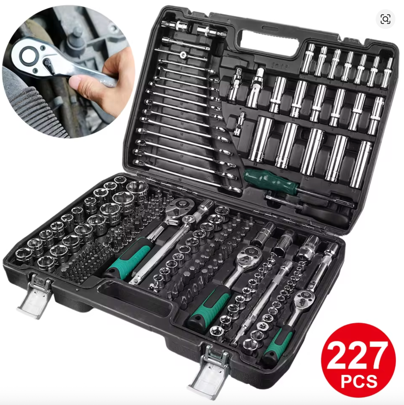 Professional Tools Kit - 227 pcs