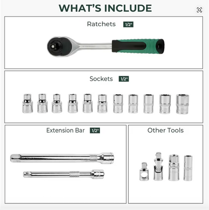 Professional Tools Kit - 227 pcs