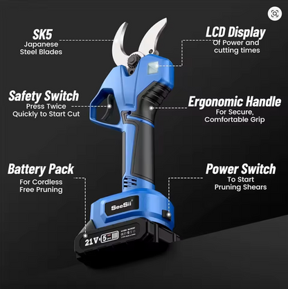 Cordless Electric Scissors 21V
