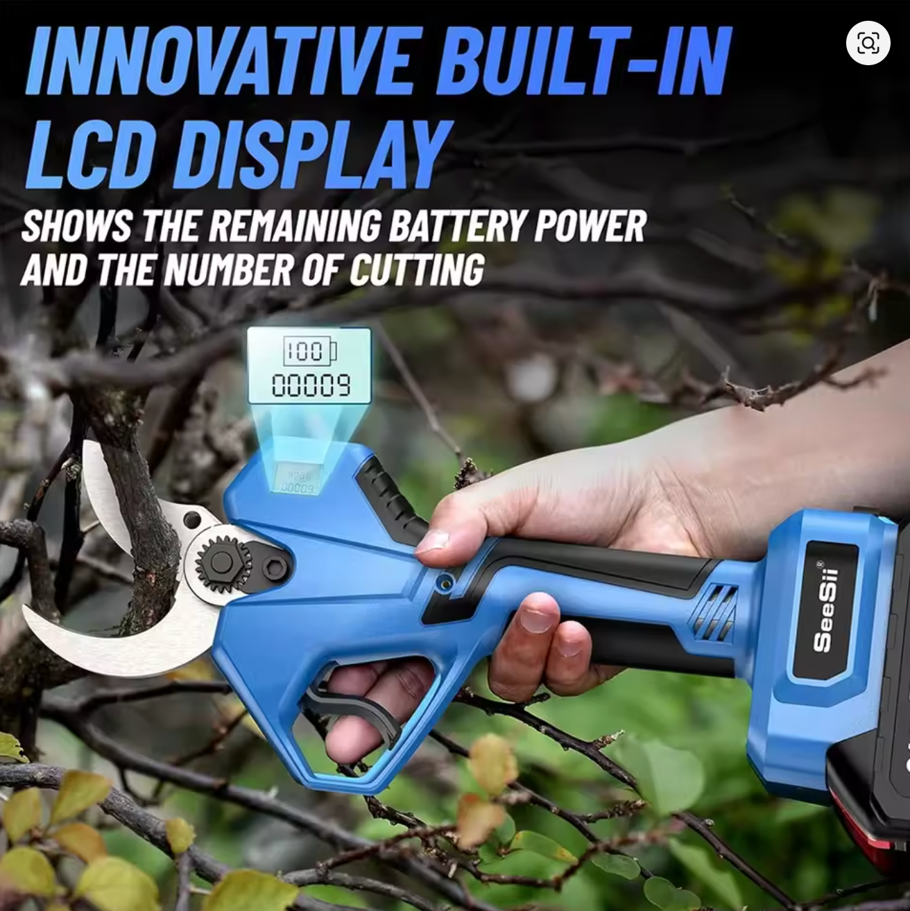 Cordless Electric Scissors 21V